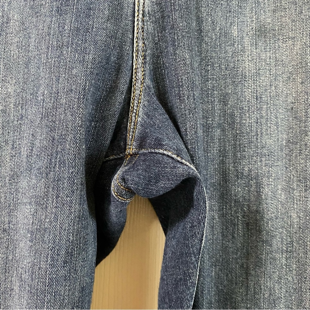 Good American GOOD LEGS SKINNY JEANS Women's Size 22 Blue Denim Fray Hem Jeans - Picture 7 of 14